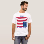 T-shirt Libérez les Etats-Unis (Devant entier)