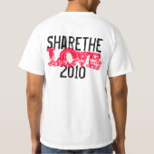 T-shirt libérez les étreintes (Dos)