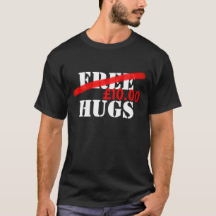 T-shirt Libérez les étreintes (le prix personnalisable)