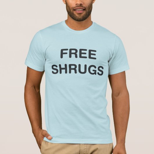 T-shirt Libérez les Shrugs (Devant)