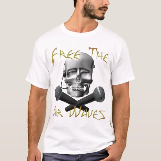 T-shirt Libérez les vagues d'air (Devant)