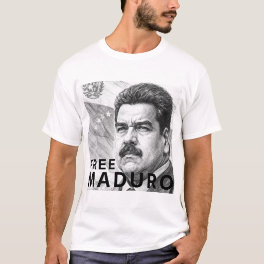 T-shirt Libérez Maduro (Devant)