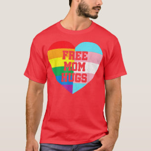 T-shirt Libérez Maman Hugues Gay pride Transgender Rainbow