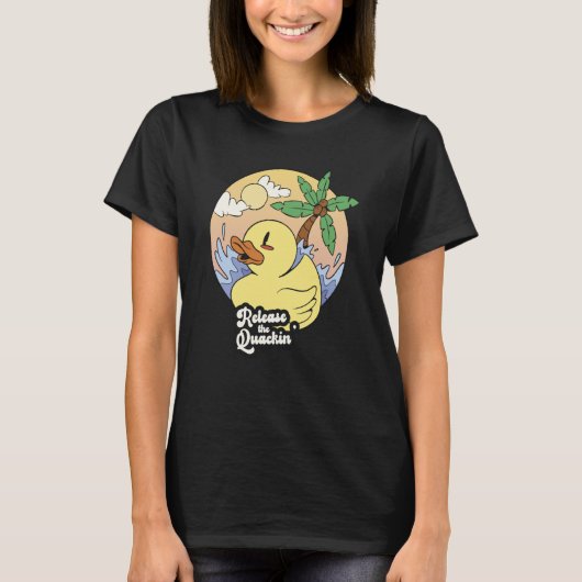 T-shirt Libérez Quackin Duckling (Devant)
