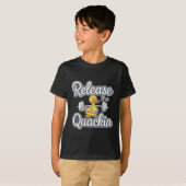 T-shirt Libérez Quackin Gym Bodybuilding — (Devant entier)