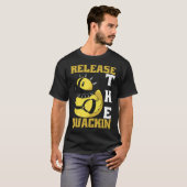 T-shirt Libérez Quackin Gym Bodybuilding — (Devant entier)