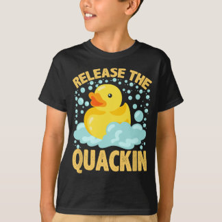T-shirt Libérez Quackin Rubber Ducky T Duck lover