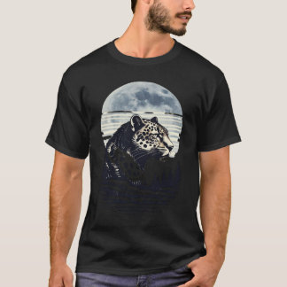 T-shirt Libérez votre côté sauvage avec ce design léopard