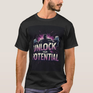 T-shirt Libérez Votre Potentiel : Fitness Audacieux