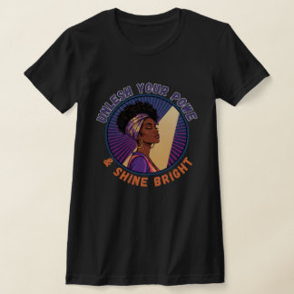 T-shirt Libérez Votre Puissance Empowerment de la Femme No