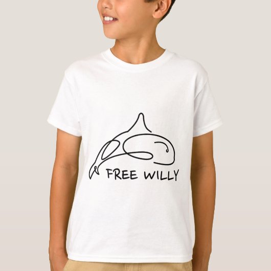 T-shirt Libérez Willy (Devant)
