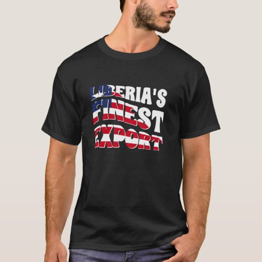 T-shirt Libéria Afrique (Devant)