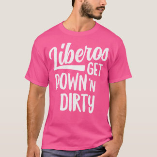 T-shirt Liberos Descendre N Dirty Volleyball Équipe Défens
