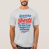 T-shirt Liberté (Devant)