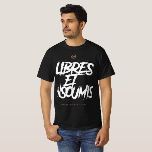 T-shirt liberté (Devant entier)