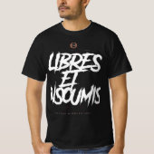 T-shirt liberté (Devant)