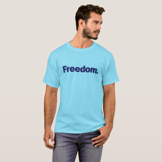 T-SHIRT LIBERTÉ (Devant entier)