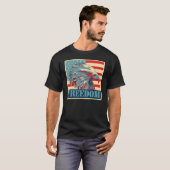 T-shirt Liberté américaine (Devant entier)