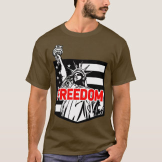T-SHIRT LIBERTÉ AMÉRICAINE