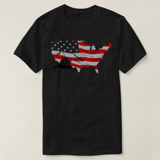 T-shirt Liberté Amérique (Design devant)