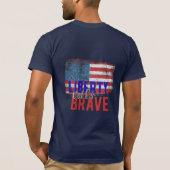 T-shirt Liberté appelle courageux (Dos)