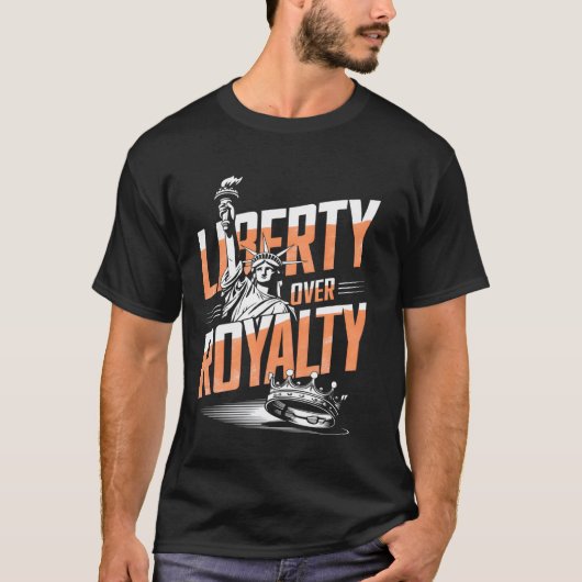 T-shirt Liberté avant royauté (Devant)