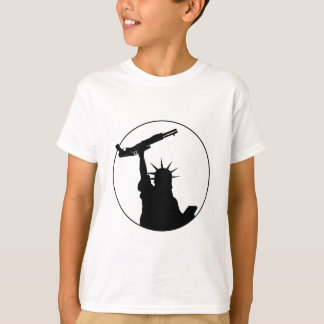 T-shirt Liberté avec le fusil de chasse