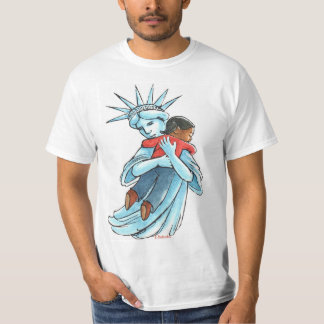 T-shirt Liberté avec l'enfant