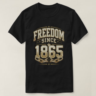 T-shirt Liberté depuis 1865 Juneteenth de la liberté vinta