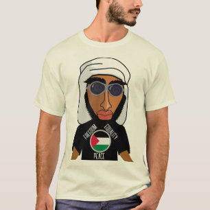 T-shirt Liberté Égalité Paix Personnalisée Palestine