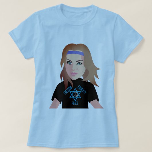 T-shirt Liberté et égalité (Design devant)