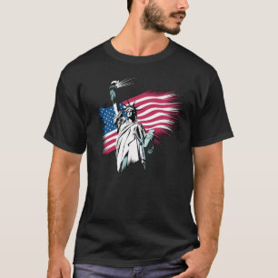 T-shirt Liberté et liberté : American Independence Pride