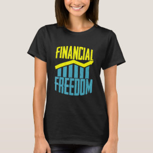 T-shirt Liberté financière Partage de connaissances sur le