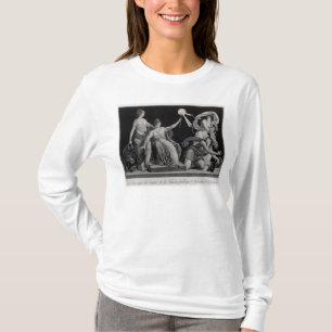 T-shirt Liberté, frappant en bas de l'ignorance et du