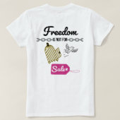T-shirt Liberté inestimable | (Design dos)