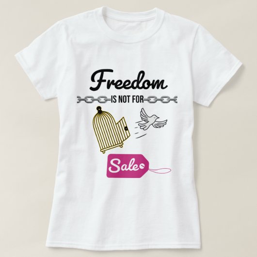 T-shirt Liberté inestimable | (Design devant)