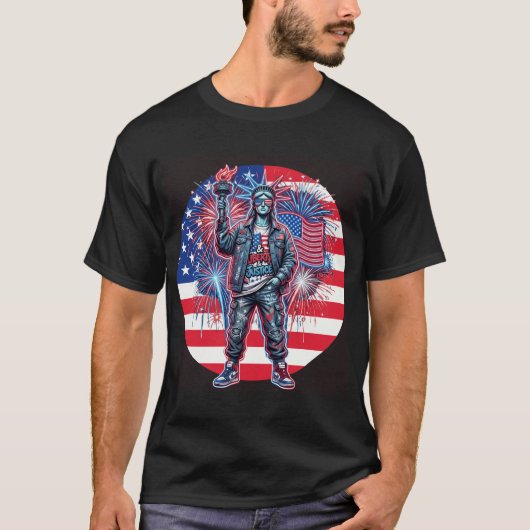 T-shirt Liberté - Justice - Liberté (Devant)