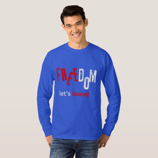T-shirt Liberté. Libérons-nous ! (Devant entier)