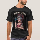 T-Shirt Liberté & Lipstick (Devant)
