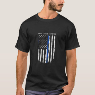 T-shirt Liberté Médicale Je Ne Respecterai Aucun Mandat