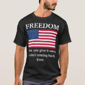 T-shirt Liberté (M's dark) (Devant)