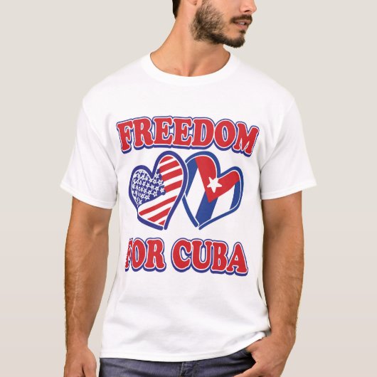 T-shirt Liberté pour CUBA (Devant)