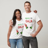 T-SHIRT LIBERTÉ, POUR, GAZA (Unisexe)
