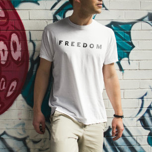 T-shirt Liberté Un Patriote Véritable (2 Côté)