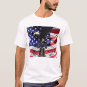 T-shirt Liberté vole pour toujours 9/11 (Devant)