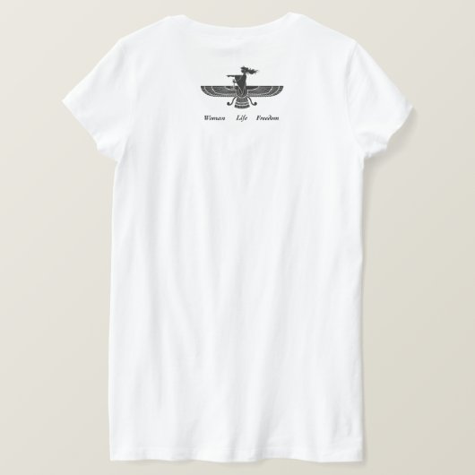 T-shirt LibertéVieFemme (Design dos)