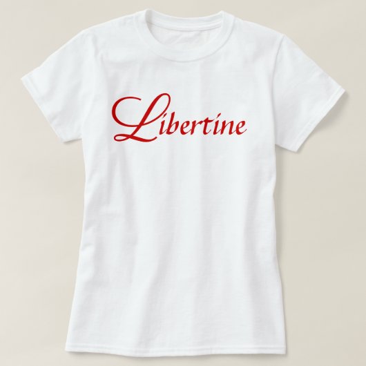 T-shirt Libertine (Design devant)