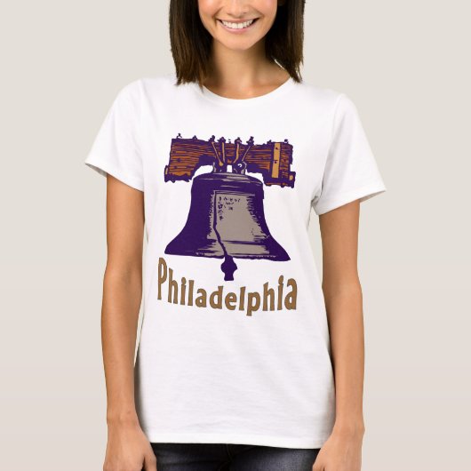 T-shirt Liberty Bell Philadelphie (Devant)