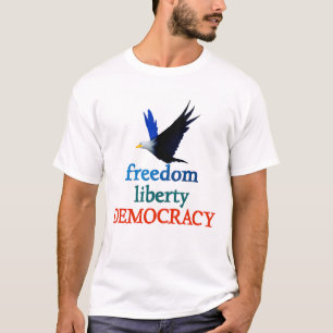 T-shirt Liberty Democracy "STAND UP AUJOURD'HUI"