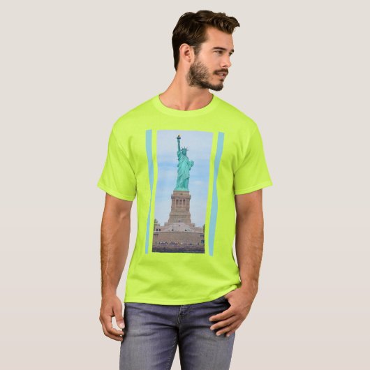 T-shirt Liberty Enlightening the World Lazarus Poem (Devant entier)